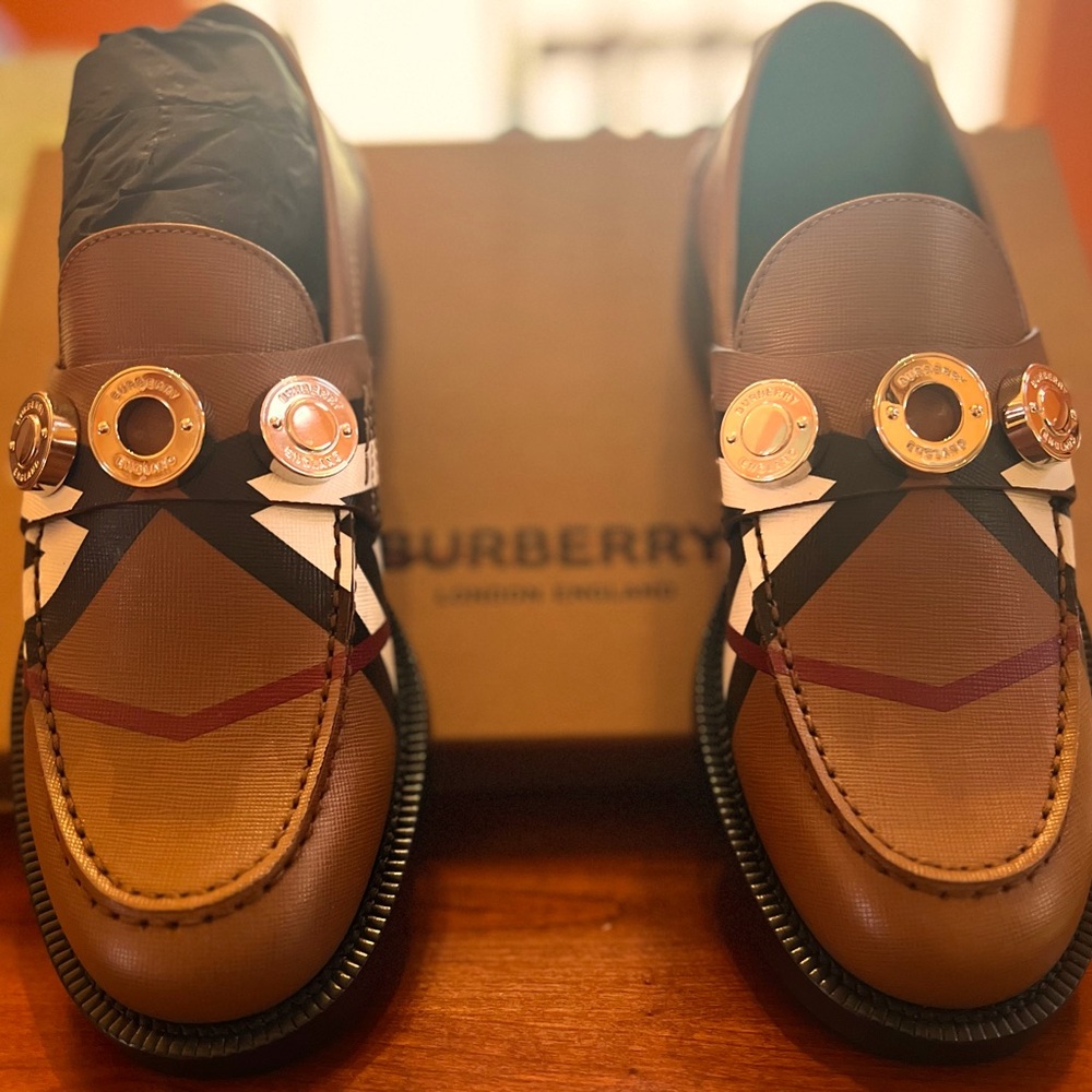 New Burberry Loafers